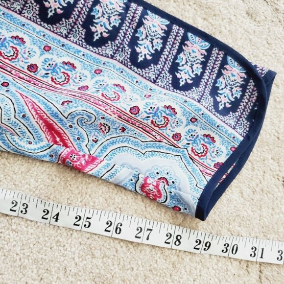 BCBG MaxAzria Sebastian Boho Lightweight Resort Festival Mandela Beach Pants XS - Picture 7 of 8